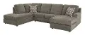 O'Pharrell Putty Brown 2 Piece Sectional