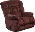 4765-5/1662-14 Daly Cranapple Red Swivel Glider Recliner
