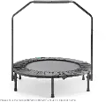 ASG-40 Marcy Black Trampoline Cardio Trainer with Handle