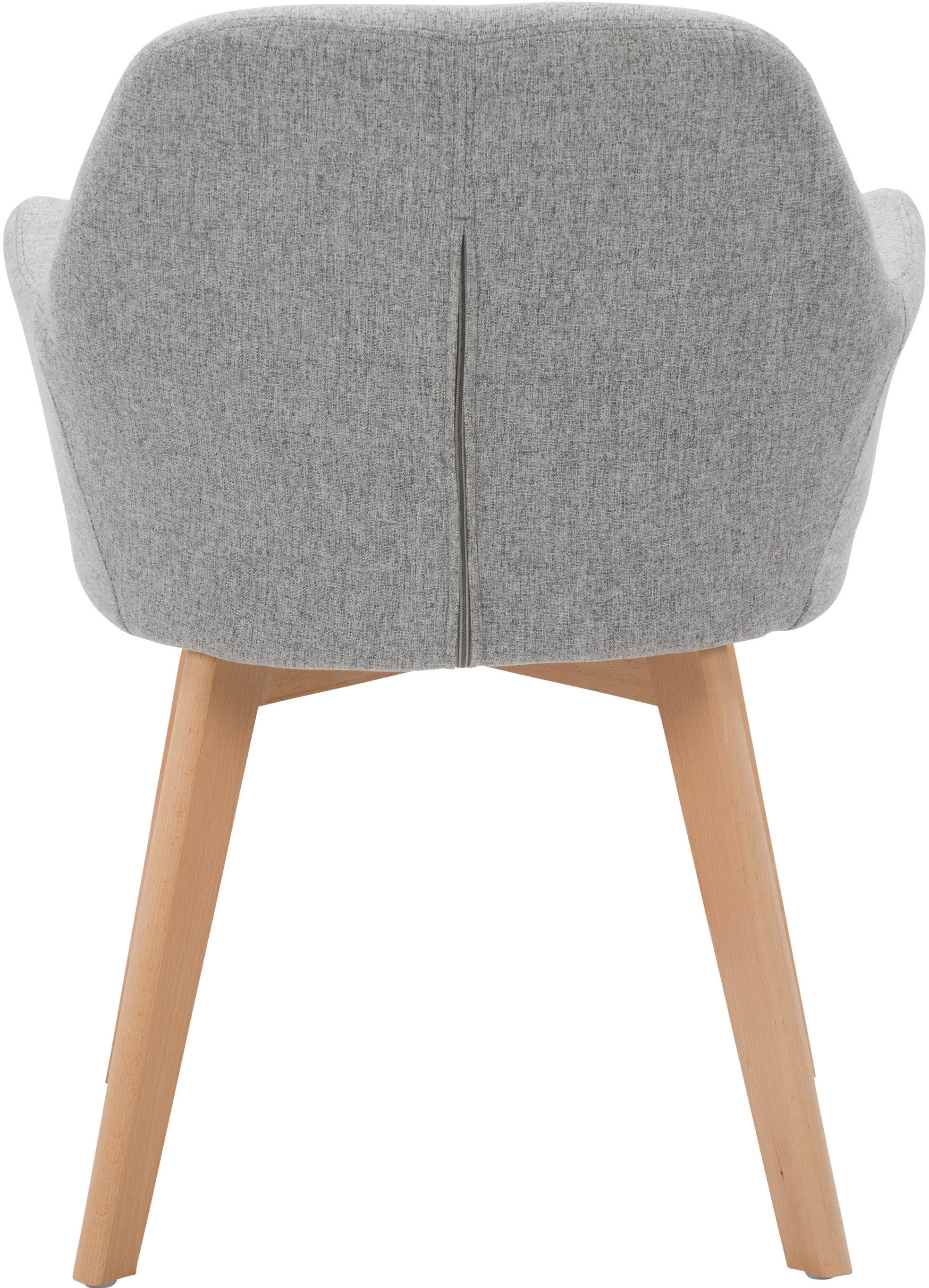 Ayla Light Gray Upholstered Side Chair, Set of 2-4