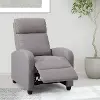 Oren Light Gray Manual Recliner