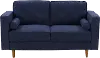 Mulberry Navy Upholstered Loveseat