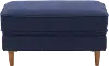 Mulberry Navy Upholstered Ottoman