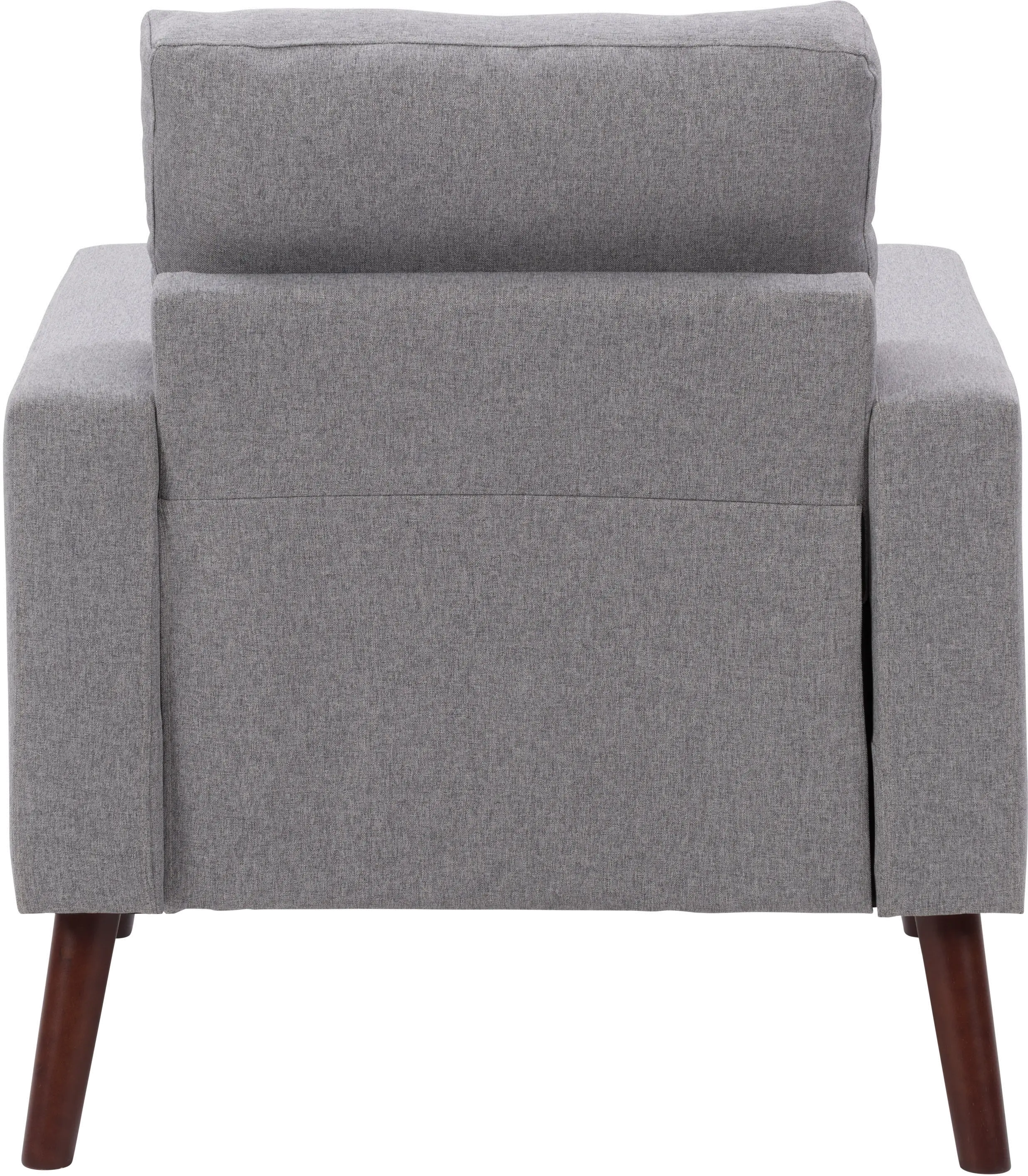 Elwood Gray Tufted Accent Chair-5