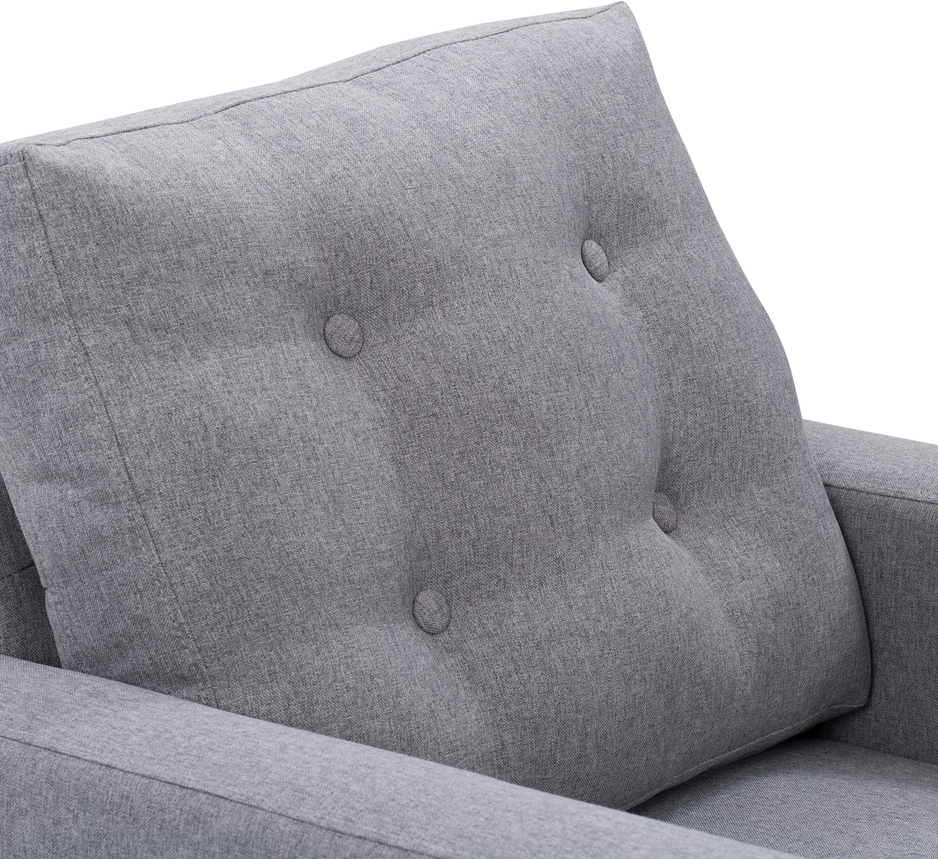 Elwood Gray Tufted Accent Chair-6