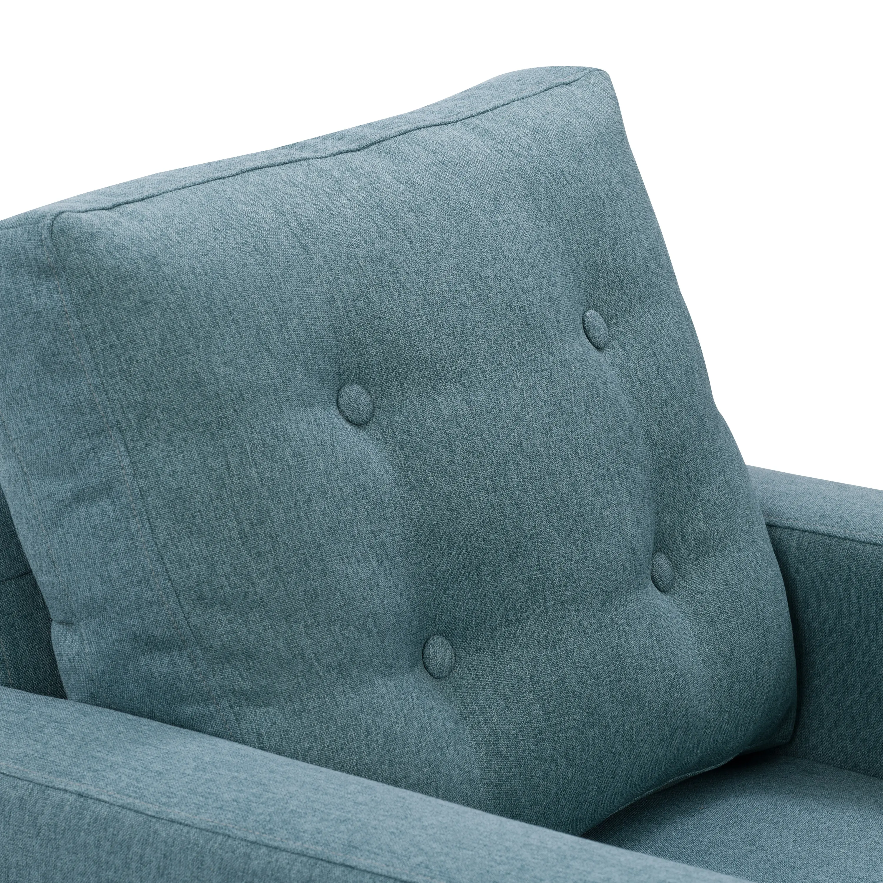 Elwood Light Green Tufted Accent Chair-6