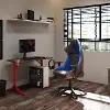 Nightshade Black and Blue Gaming Chair