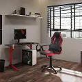 Mad Dog Black and Red Gaming Chair