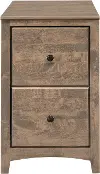 Archbold Driftwood Two Drawer File