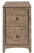 Archbold Driftwood Two Drawer File