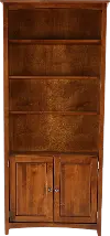 Lancaster Tuscan Brown Bookcase
