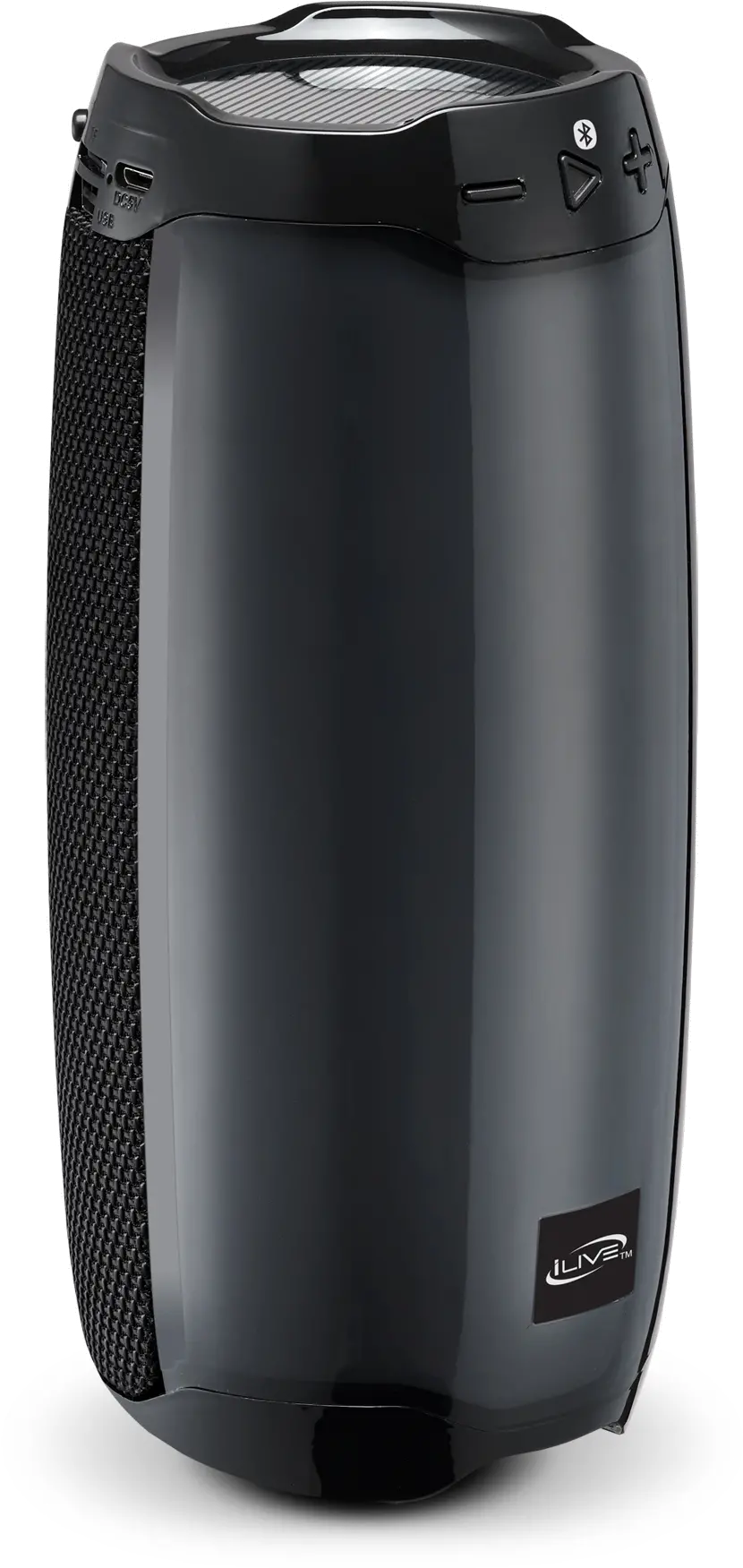 ISB212BLK Bluetooth LED Party Speaker-2