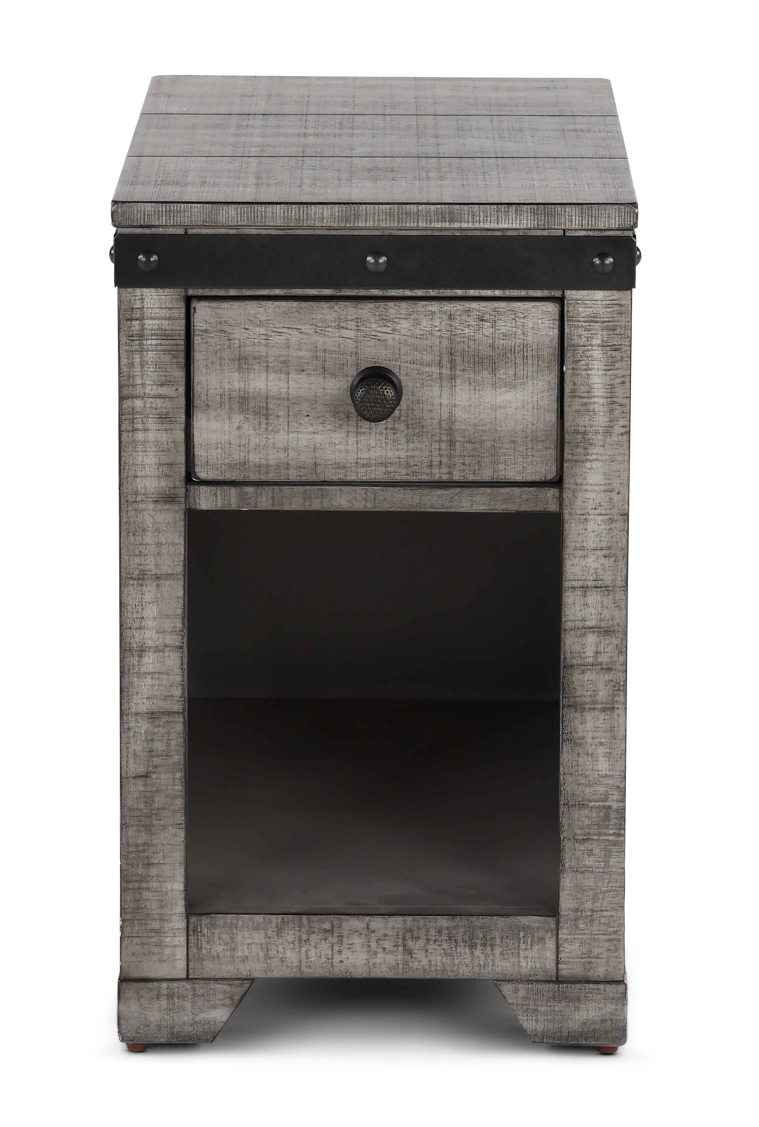 Avalon Gray Side Table-4