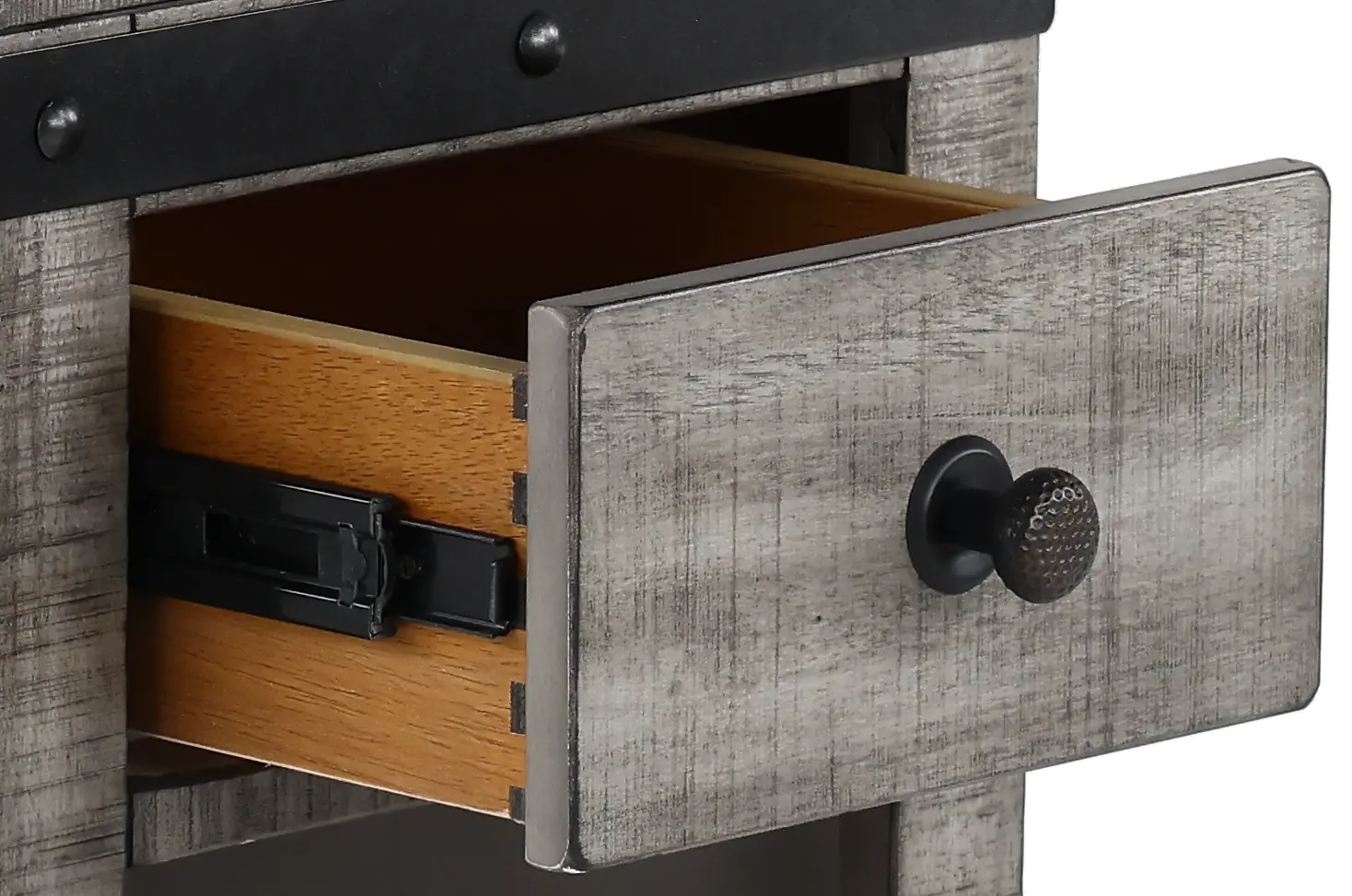 Avalon Gray Side Table-5