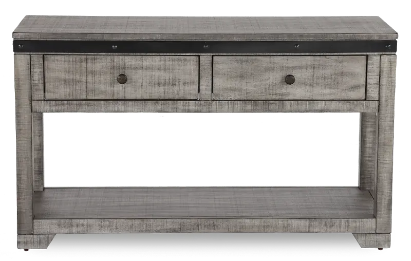 Avalon Gray Sofa Table