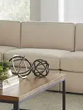(Re)Formation Sand Beige Armless Chair
