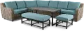 ANESIS LL/A/C/RL/2B/1B/TB Anesis 7 Piece Blue Patio Set
