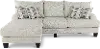 LAGUNA/SOCH/CEMENT Laguna Off-White Sofa-Chaise