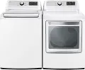 .LG-W/W-7400-ELE--PR LG Top Load Electric Washer and Dryer Set - White, 7400W