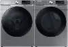 .SUG-PLT-6300-ELE-PR Samsung Front Load Washer and Electric Dryer Set - Platinum 45B6300