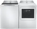 .GEC-W/W-605-GAS--PR GE Profile Top Load Washer and Gas Dryer Set - White, PT605