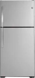 GTS22KYNRFS GE 21.9 cu ft Top Freezer Refrigerator - 33 W Fingerprint Resistant Stainless Steel