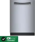 SHP9PCM5N Bosch Benchmark Dishwasher - Stainless Steel