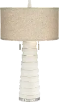 Matinee White Table Lamp