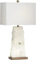 Beaumont White Marble Table Lamp