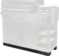 BAC681 Traeger Timberline XL Black Built-In Trim Kit