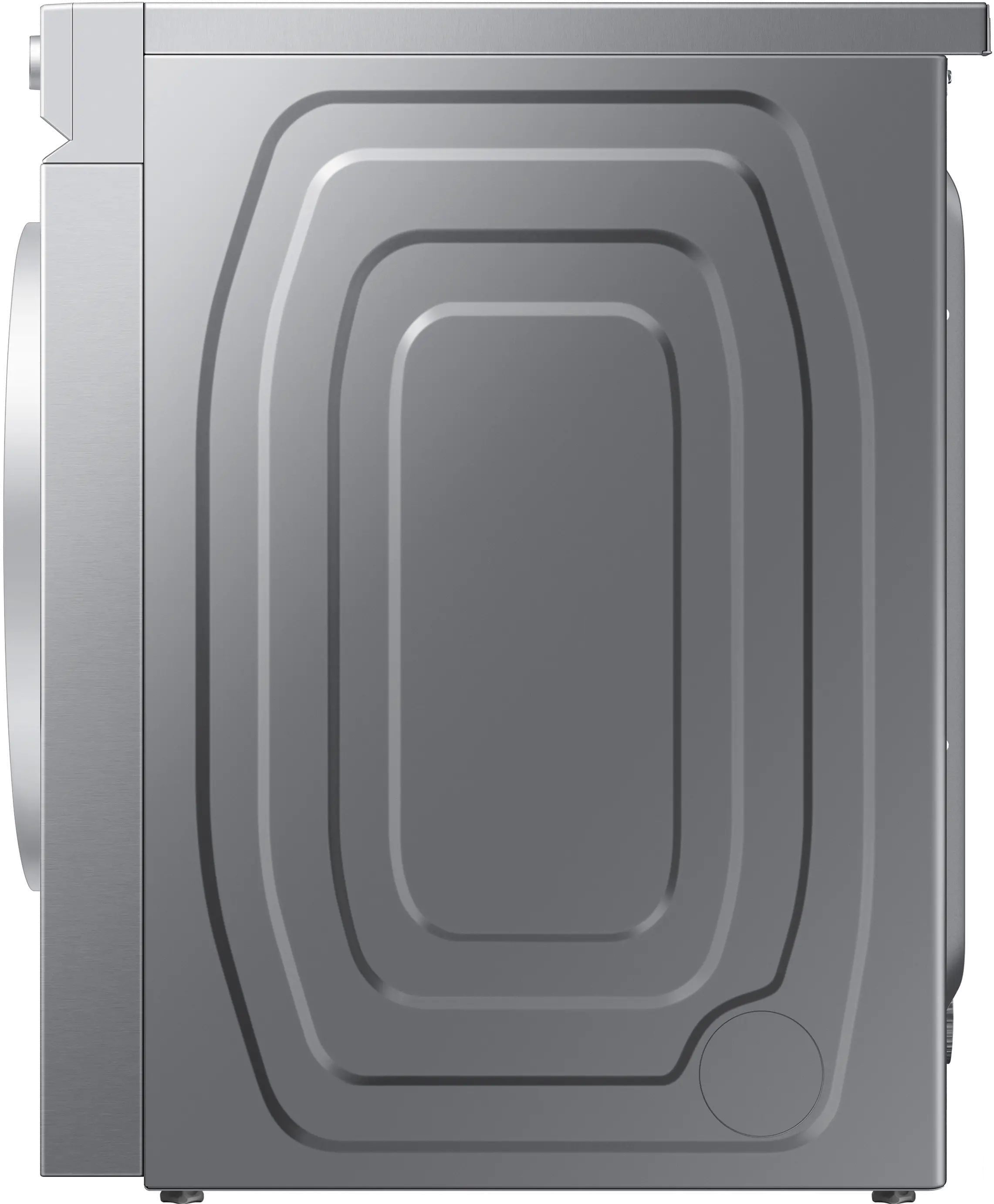 DVE53BB8900T Samsung Bespoke 7.6 cu ft Electric Dryer with Smart Dial - Silver Steel 53BB8900-7