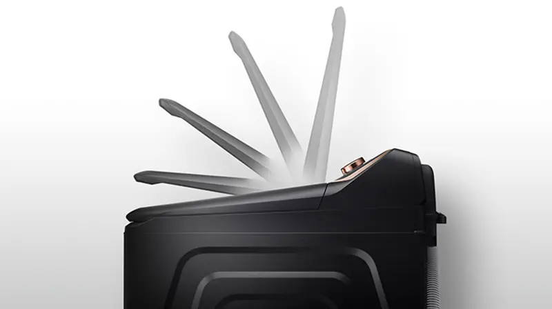 Samsung 5.5 cu ft Top Load Washer - Brushed Black 53BB8900