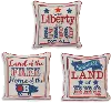 Assorted 16 Inch Americana BBQ Pillow
