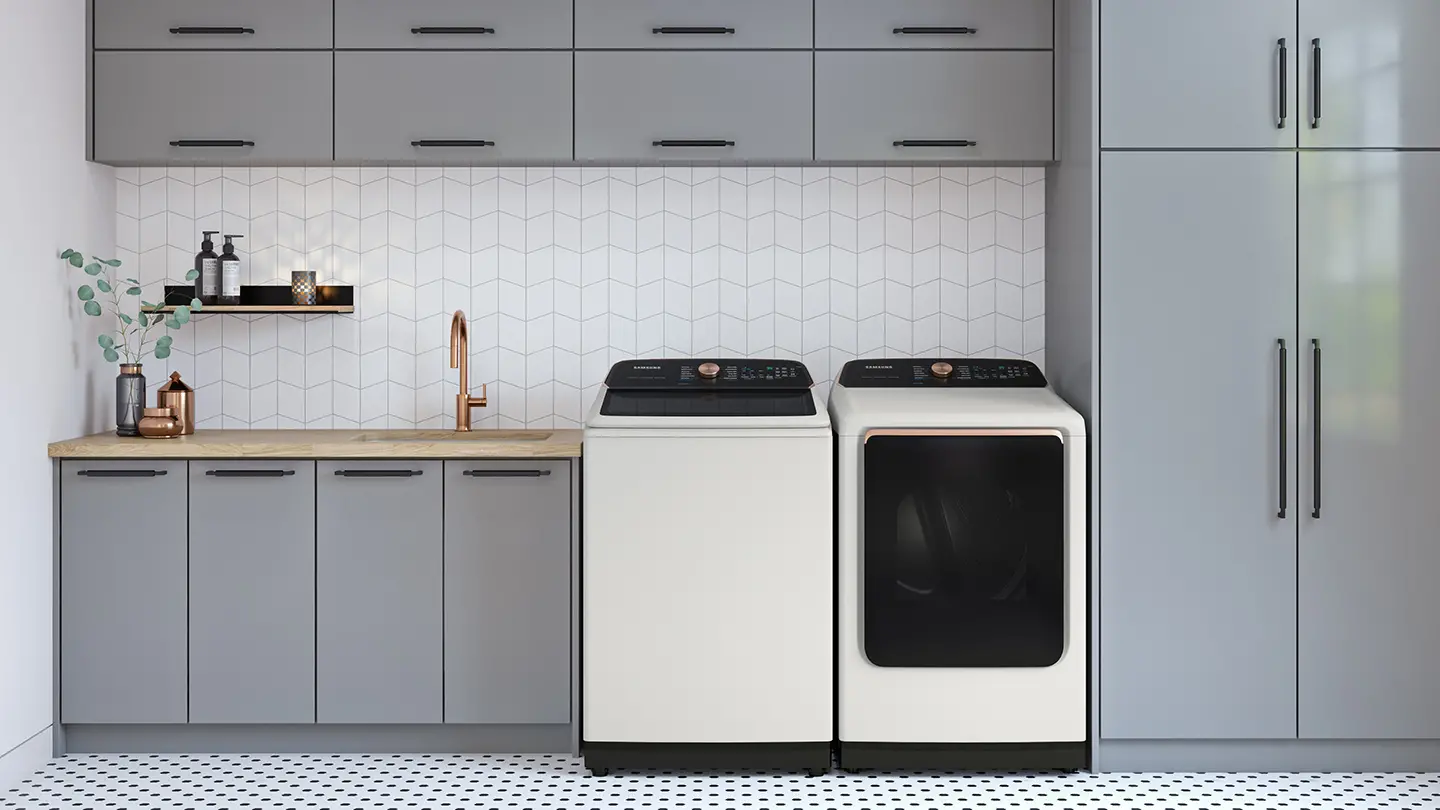 DVE55A7300E Samsung Top Load Electric Dryer - Ivory 55A7300-11