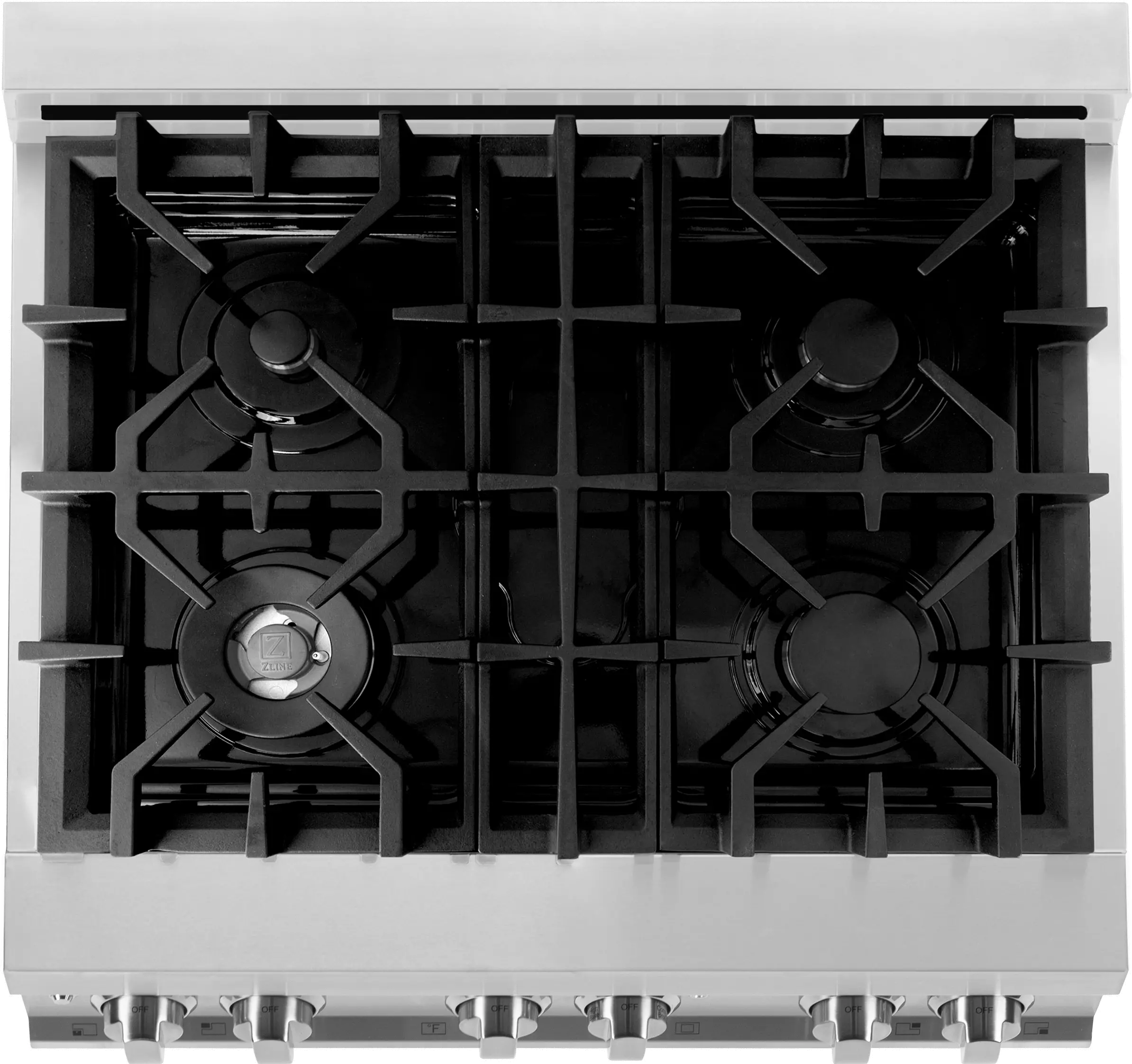 RA30 ZLINE 4 cu ft Dual Fuel Range - Stainless Steel-3