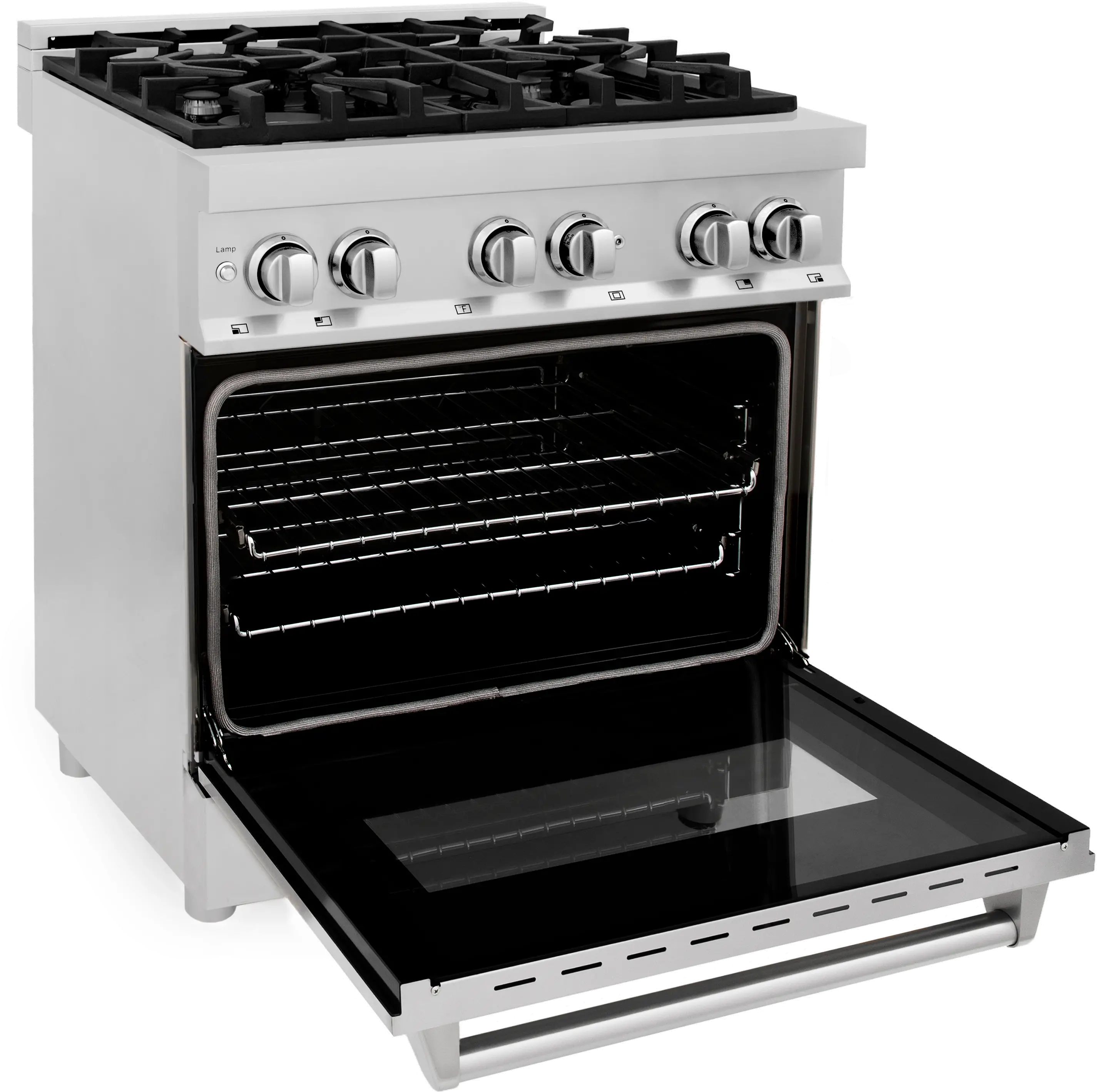 RA30 ZLINE 4 cu ft Dual Fuel Range - Stainless Steel-7