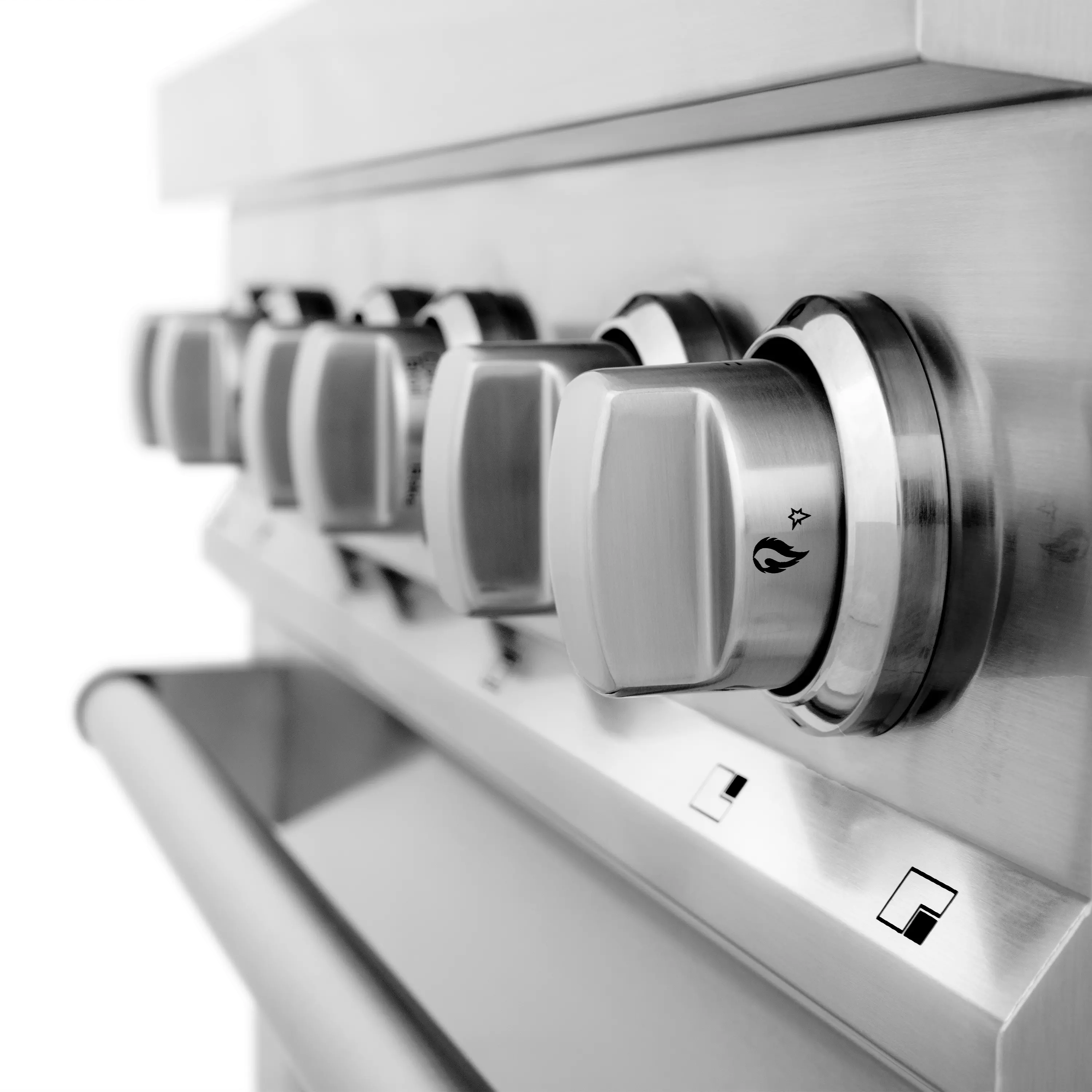 RA30 ZLINE 4 cu ft Dual Fuel Range - Stainless Steel-9