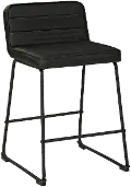 Nerison Black Counter Height Stool