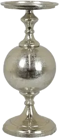 16.5 Silver Candleholder