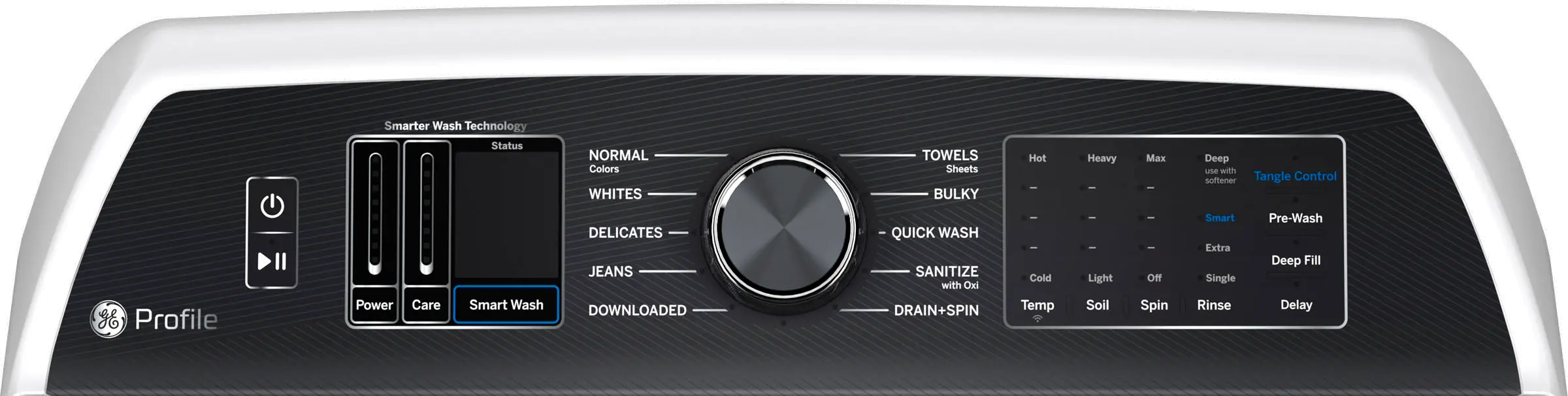 PTW700BSTWS GE Profile Top Load Washer - White PT700BST-2