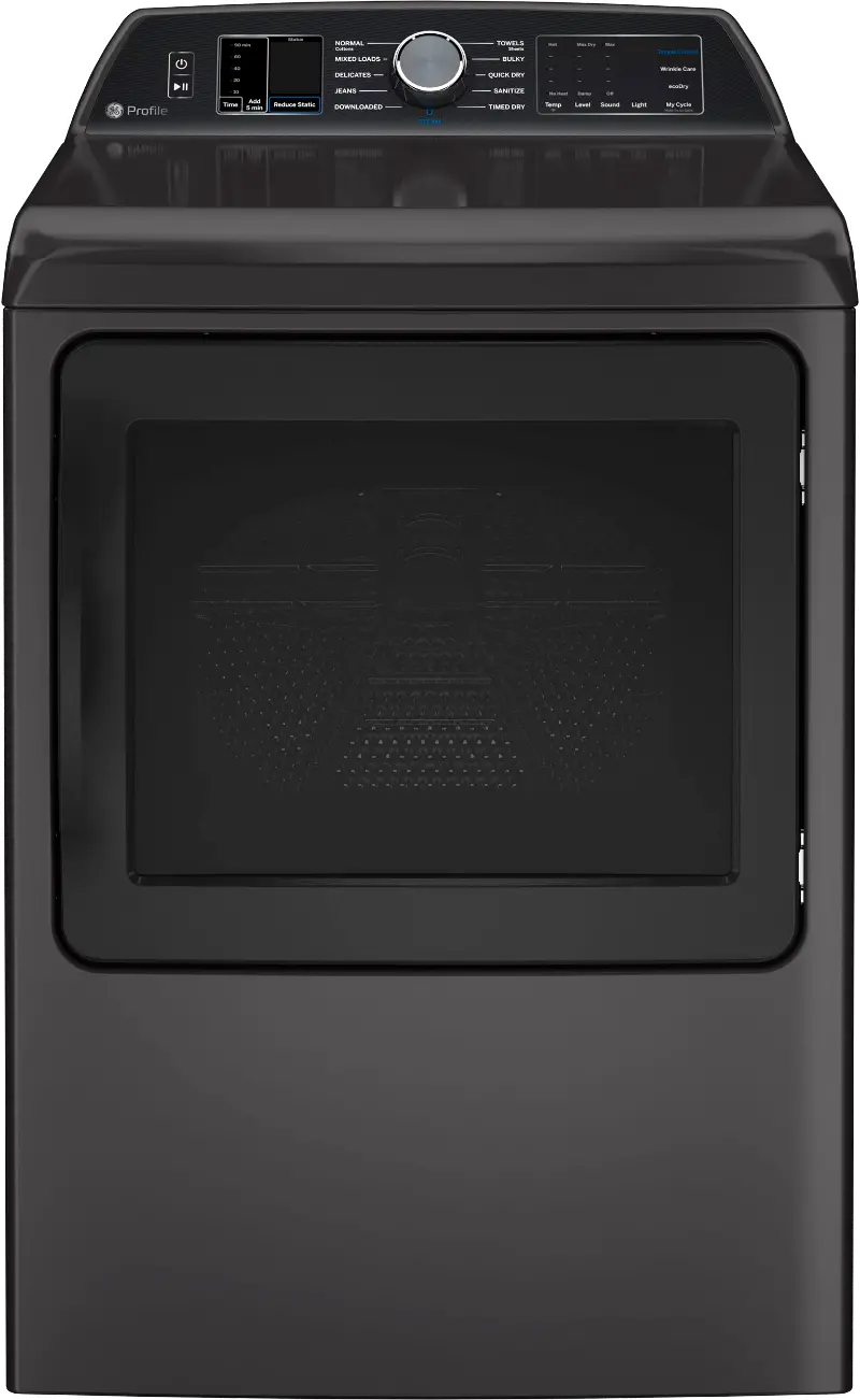 GE Profile 7.4 cu ft Gas Dryer - Diamond Gray PT70BPT