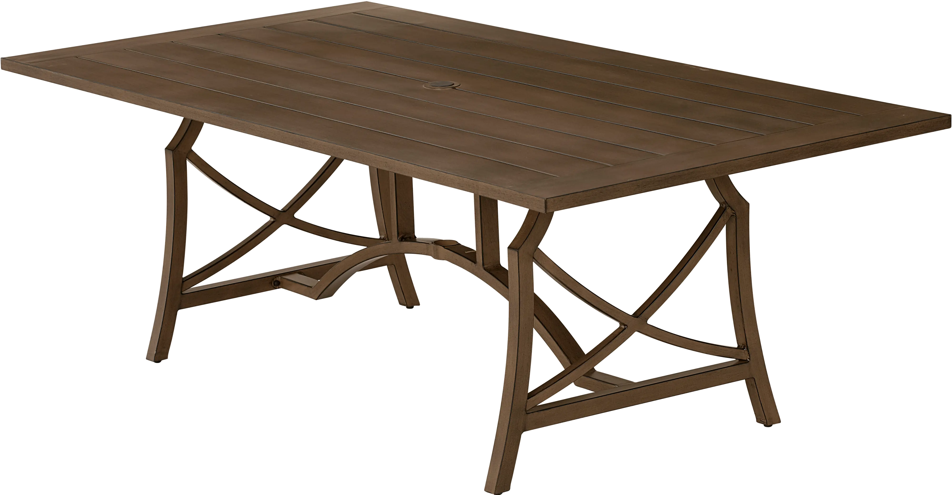 ALV34012P04/42X84TBL Potomac Brown Patio Dining Table-9