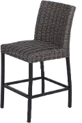 AFH03909P04/BRSTL Havana Brown Patio Bar Stool