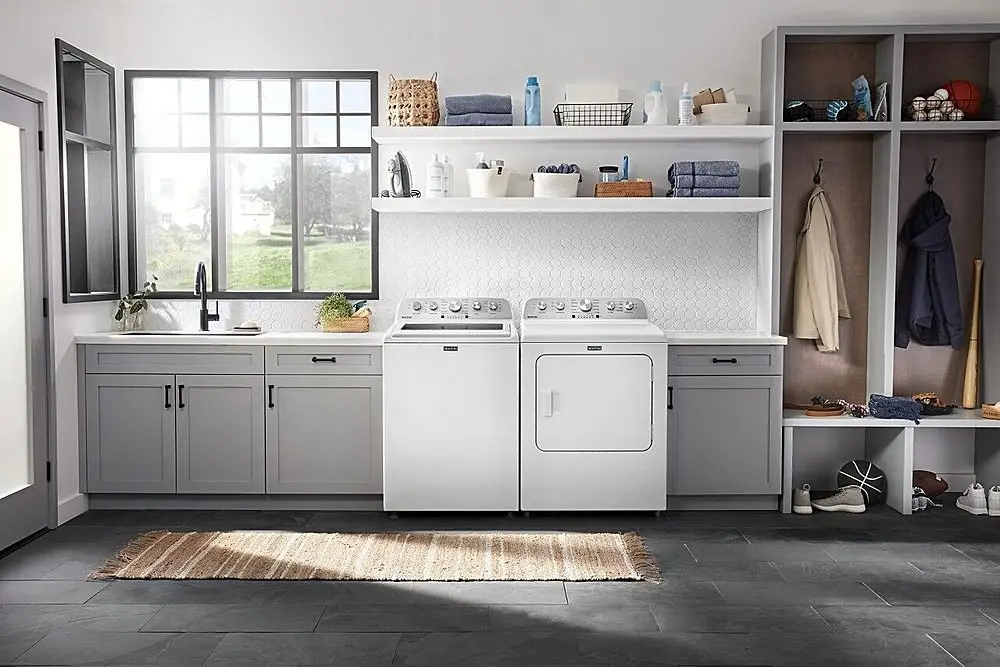 MED5430MW Maytag 7.0 Cu Ft Electric Dryer - White-10