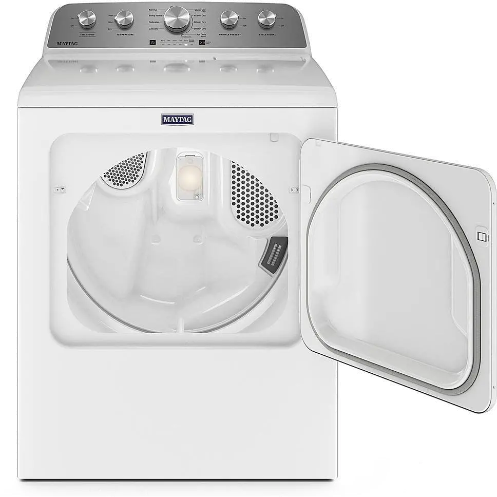 MED5430MW Maytag 7.0 Cu Ft Electric Dryer - White-1