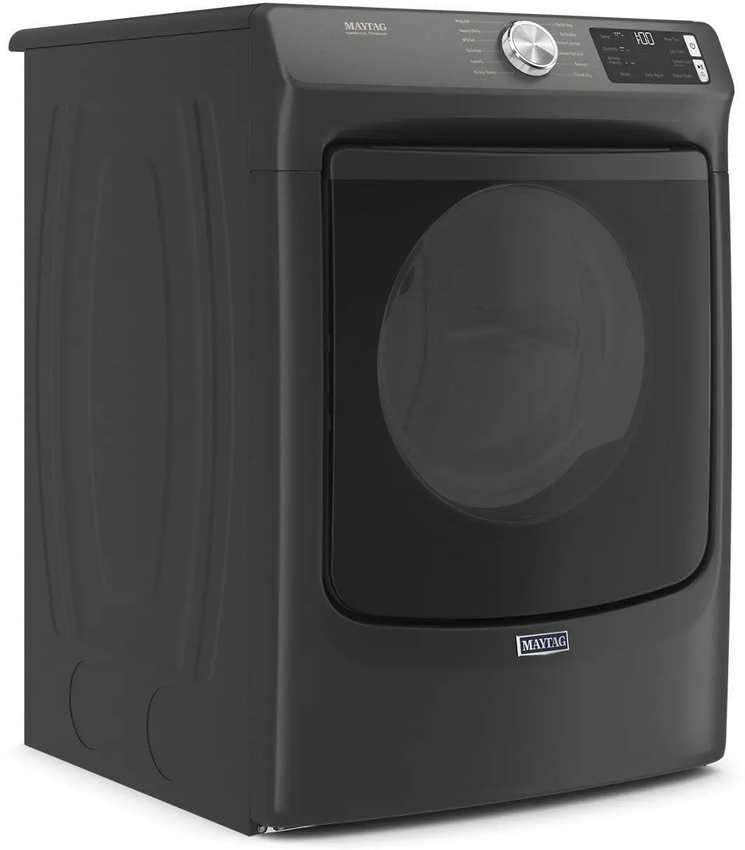 MED6630MBK Maytag 7.3 cu ft Electric Dryer - Volcano Black-4