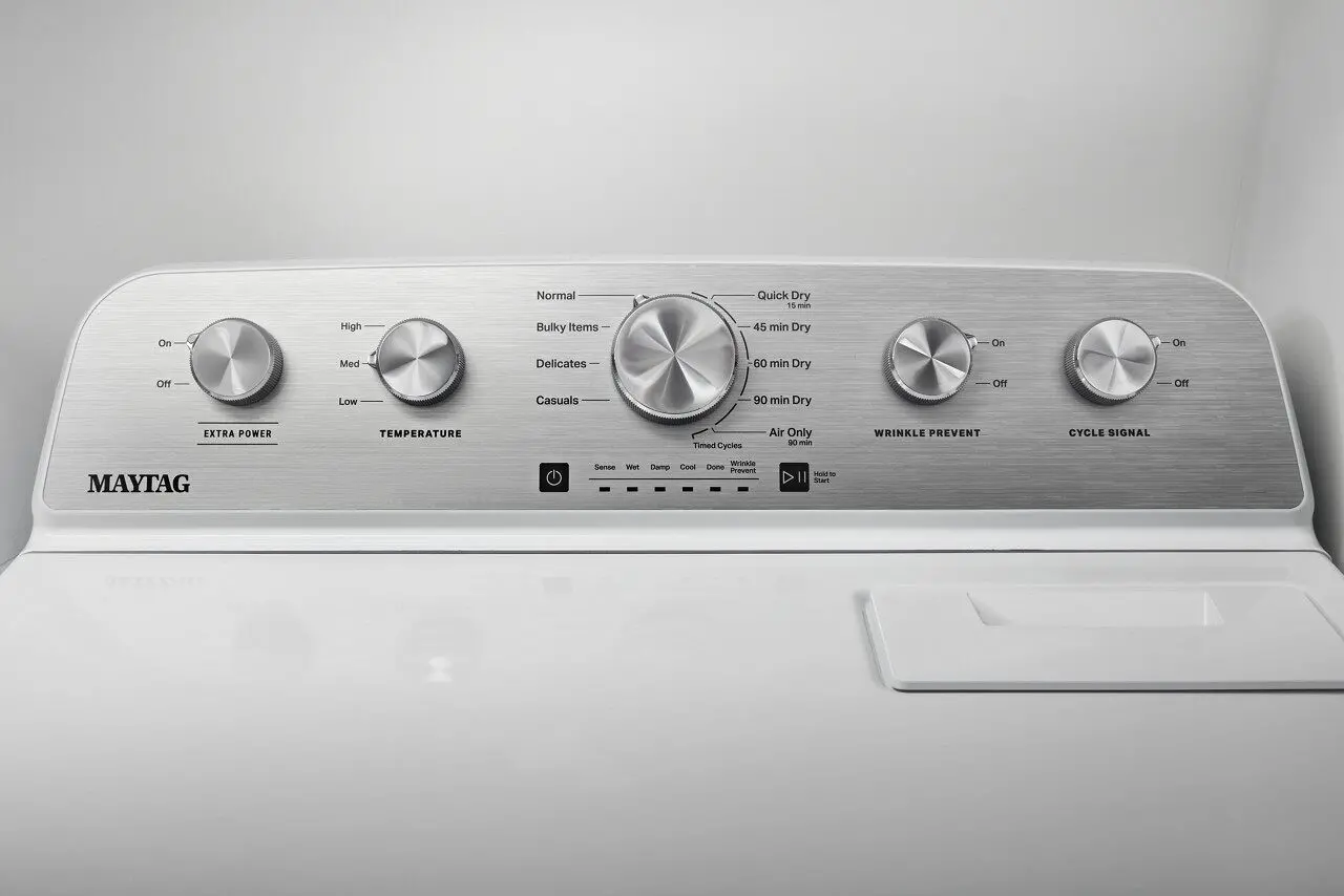 MGD5030MW Maytag 7 cu ft Gas Dryer - White-4