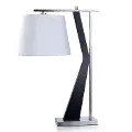 27 Inch Silver Desk Lamp