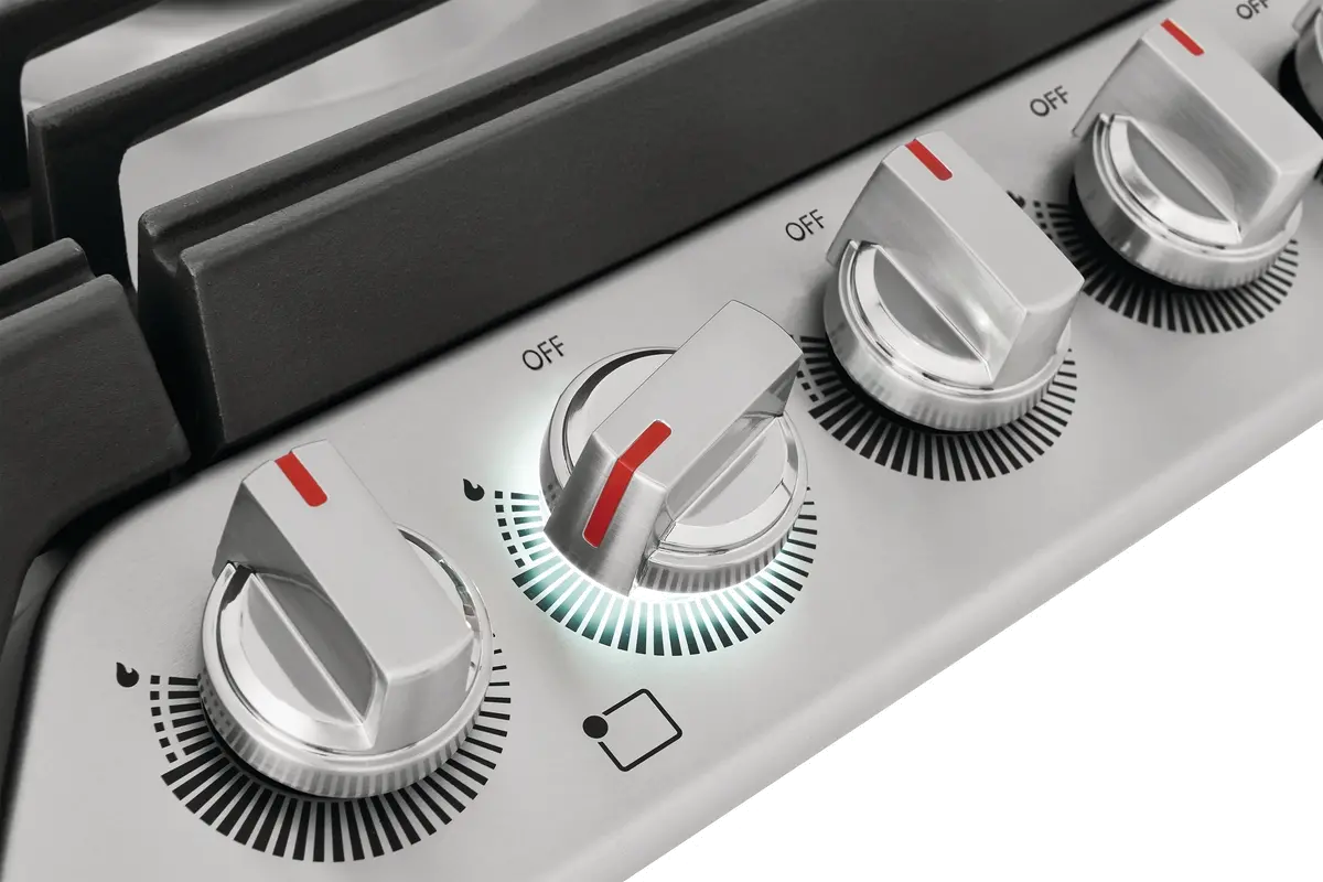 GCCG3048AS Frigidaire Gallery 30 Inch Gas Cooktop - Stainless Steel-5