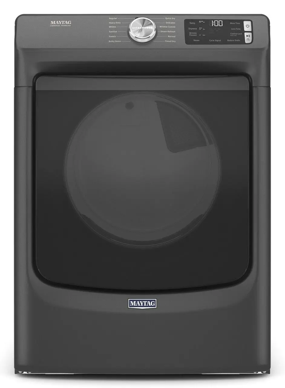 MGD6630MBK Maytag 7.3 cu ft Gas Dryer - Volcano Black-1